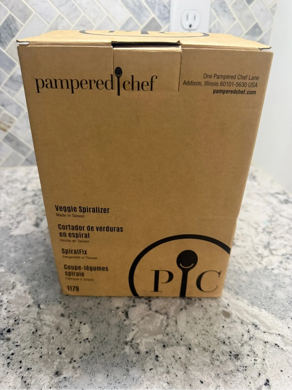 Pampered Chef Veggie Spiralizer - New, unused. In original packaging